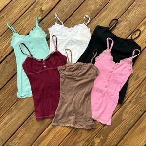 Y2K camisoles bundle